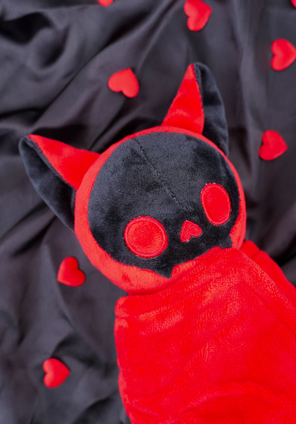 Skele Koumori-Chan [Black/Red] | BAT PLUSH