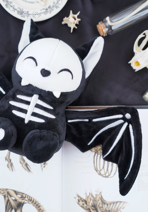 Skele Koumori-Chan [Black/White] | BAT PLUSH [CHASE VERSION AVAILABLE]