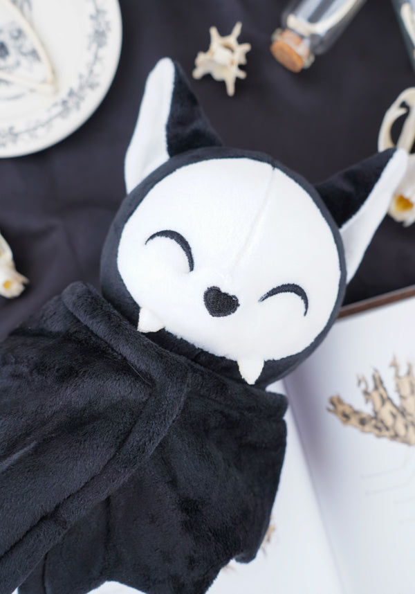 Skele Koumori-Chan [Black/White] | BAT PLUSH [CHASE VERSION AVAILABLE]