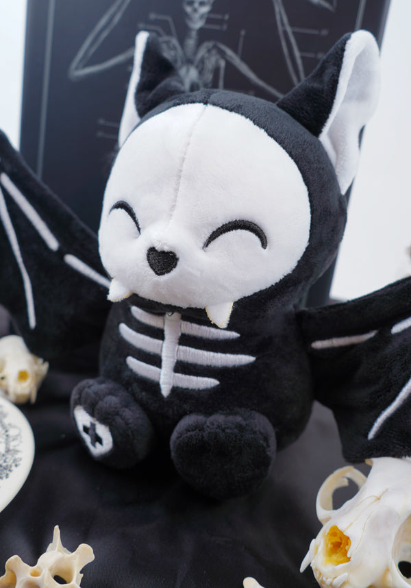 Skele Koumori-Chan [Black/White] | BAT PLUSH [CHASE VERSION AVAILABLE]