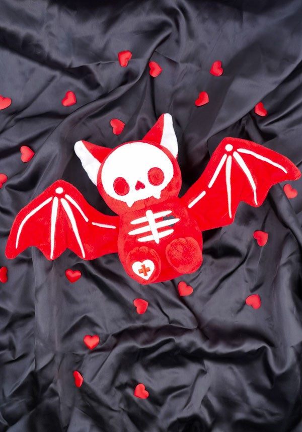 Skele Koumori-Chan [Red/White] | BAT PLUSH