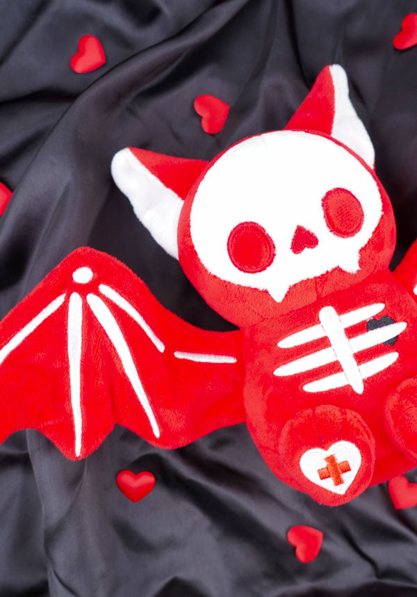 Skele Koumori-Chan [Red/White] | BAT PLUSH