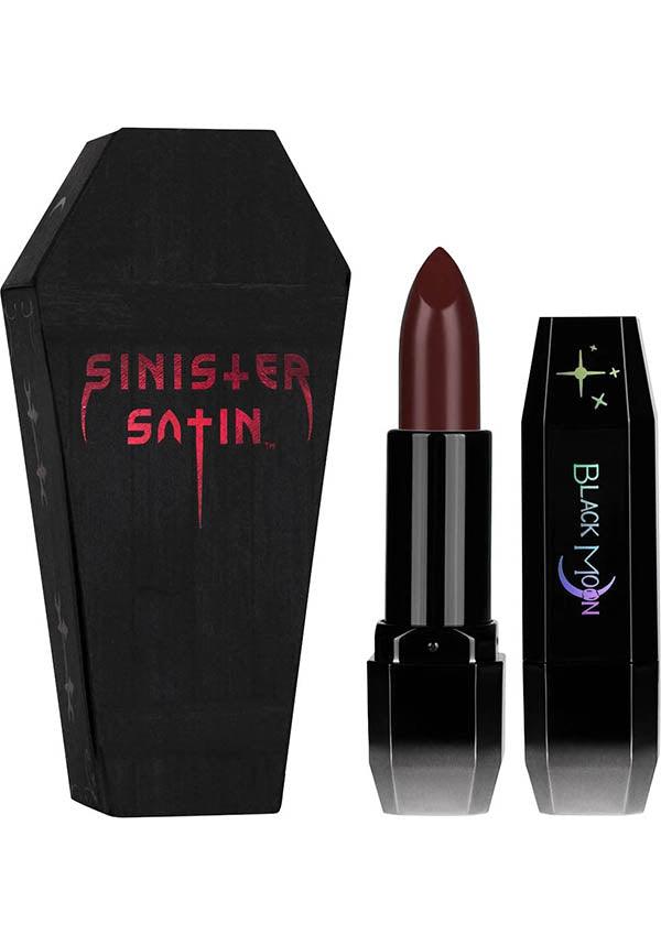 Elm Street | SINISTER SATIN LIPSTICK - Beserk - all, black moon cosmetics, blackmooncosmetics, BMC210921, clickfrenzy15-2023, colour:red, cosmetics, dark red, deep red, discountapp, exclusive, fp, goth, gothic, labelexclusive, labelvegan, lip, lips, lipstick, make up, makeup, nov21, R071121, red, vegan