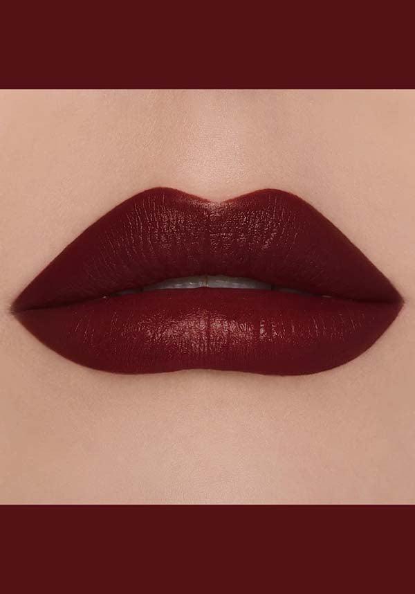 Elm Street | SINISTER SATIN LIPSTICK - Beserk - all, black moon cosmetics, blackmooncosmetics, BMC210921, clickfrenzy15-2023, colour:red, cosmetics, dark red, deep red, discountapp, exclusive, fp, goth, gothic, labelexclusive, labelvegan, lip, lips, lipstick, make up, makeup, nov21, R071121, red, vegan