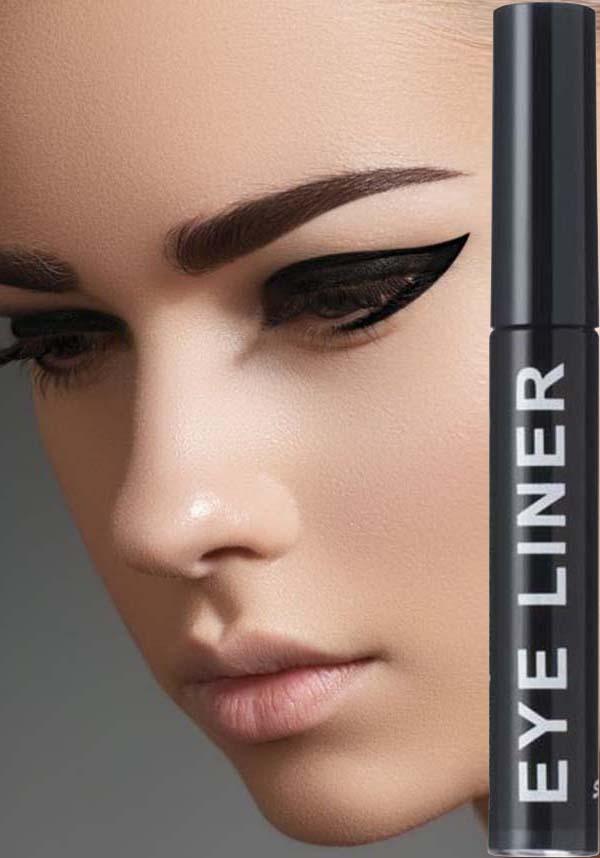 Black | LIQUID EYE LINER - Beserk - all, beserkstaple, black, christmas cosmetics, clickfrenzy15-2023, cosmetics, cosplay, discountapp, eyeliner, eyes, fp, gothic, halloween makeup, liner, make up, makeup, pinup, stargazer, stargazer cosmetics