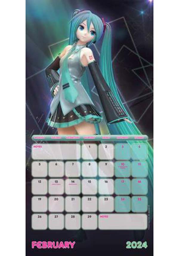 Collectables Hatsune Miku 2024 Calendar Buy Online Australia