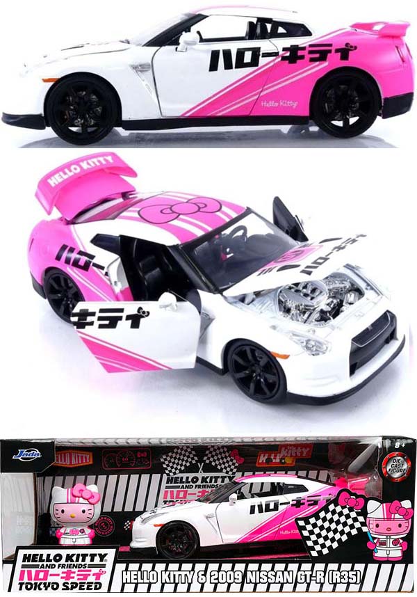 Hello Kitty Nissan GT-R [R35] | VEHICLE