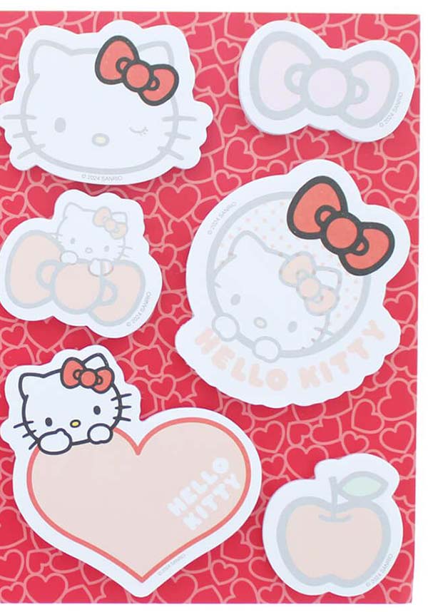 Hello Kitty: Hearts & Bows | STICKY NOTES SET