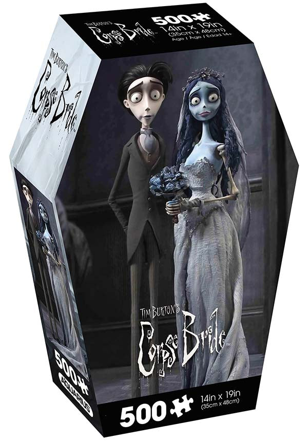 Corpse Bride Coﬃn Box 500 Pc | JIGSAW PUZZLE