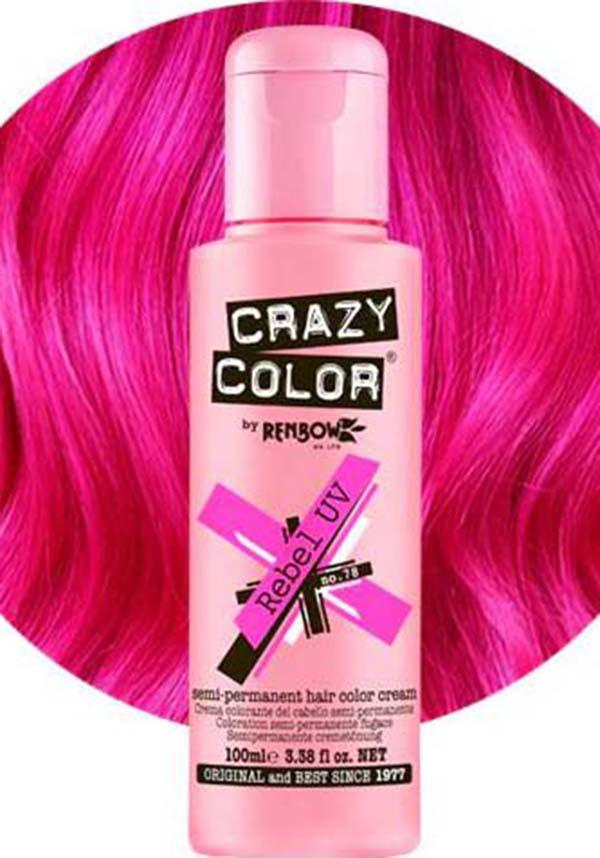 Crazy Color TOXIC UV Ultra Glowing Color Glows in both Natural and
