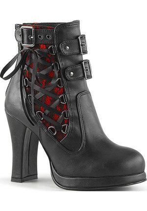 Demonia - CRYPTO-51 Black/Red Boots - Buy Online Australia