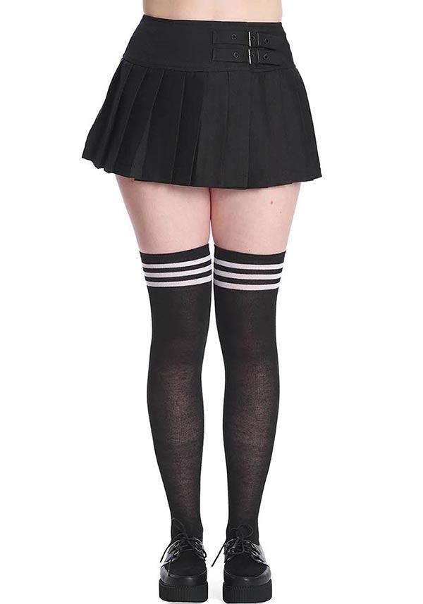 Banned Alternative - Darkdoll Black Mini Skirt - Buy Online Australia