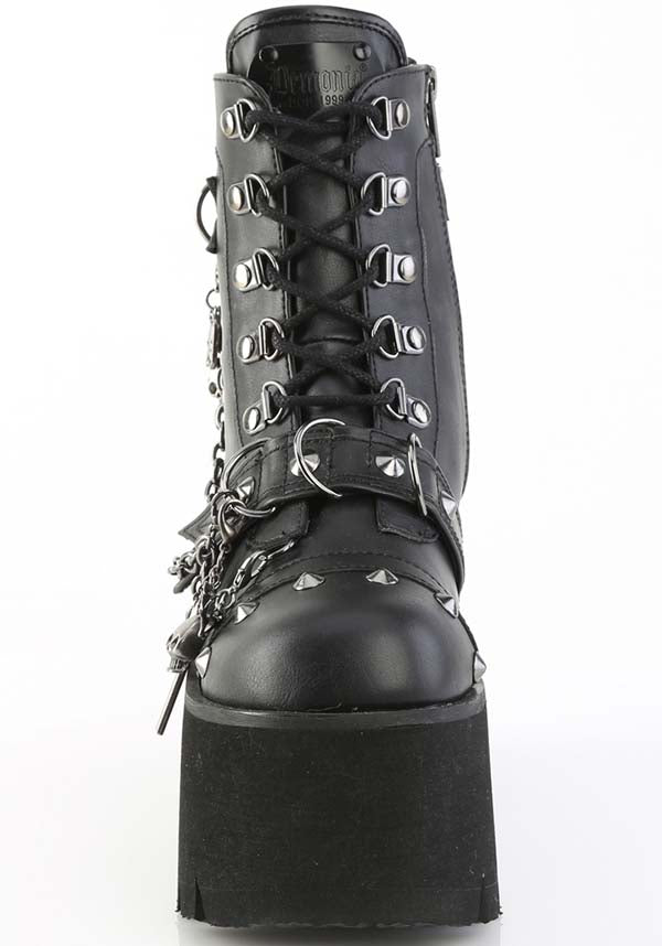 ASHES-52 [Black] | PLATFORM BOOTS [PREORDER]