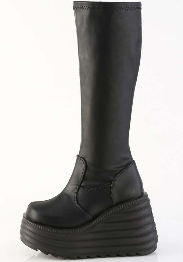 MORTE-300 [Black] | PLATFORM BOOTS [PREORDER]