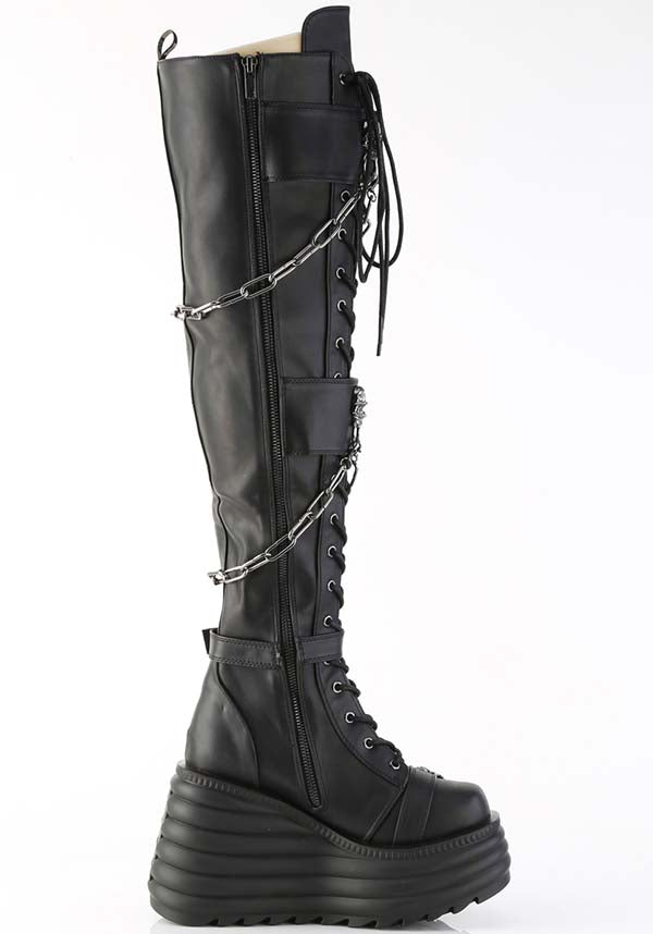 MORTE-312 [Black] | PLATFORM BOOTS [PREORDER]