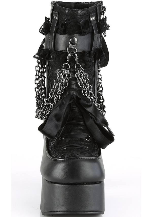 Demonia Charade 110 Black Boots Buy Online Australia 8211