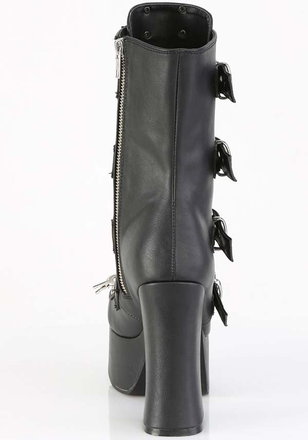 Charade-118 [Black] | PLATFORM BOOTS [PREORDER]