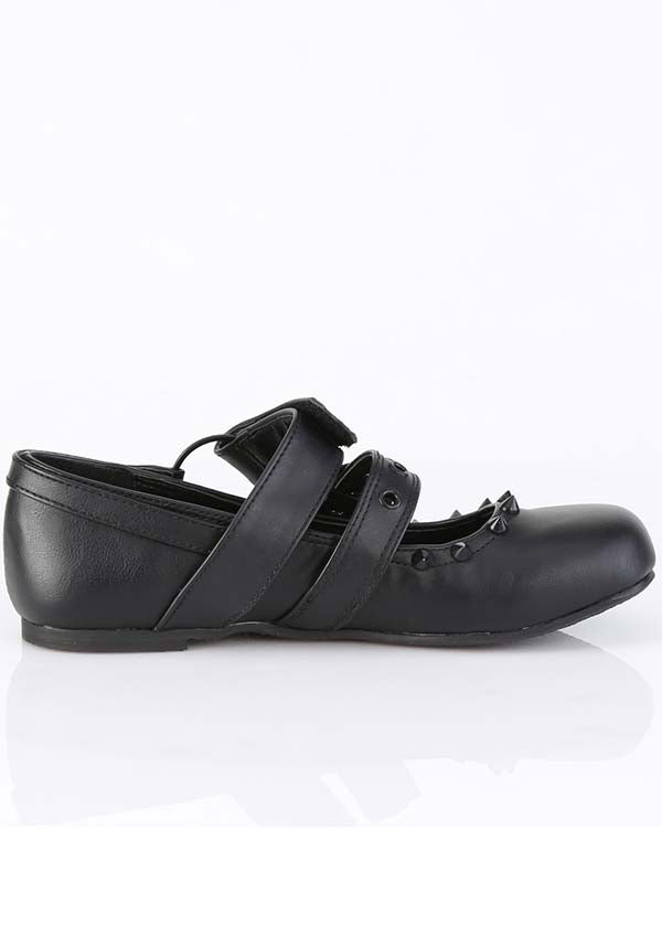 DAISY-08 [Black] | FLATS [IN STOCK]