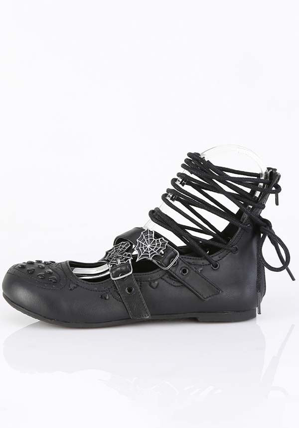 DAISY-11 [Black] | FLATS [PREORDER]