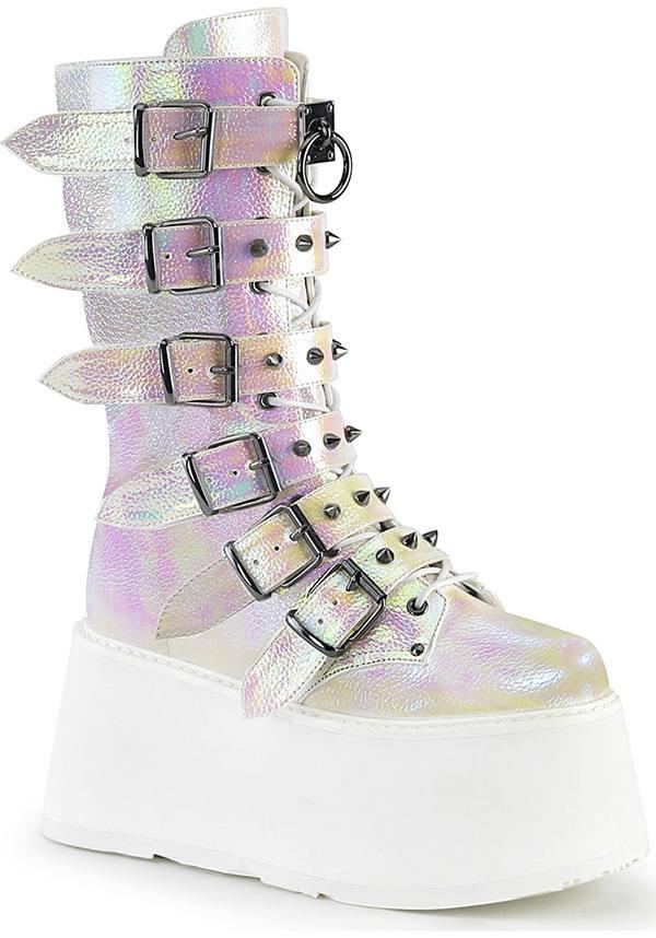 Iridescent hotsell platform shoes