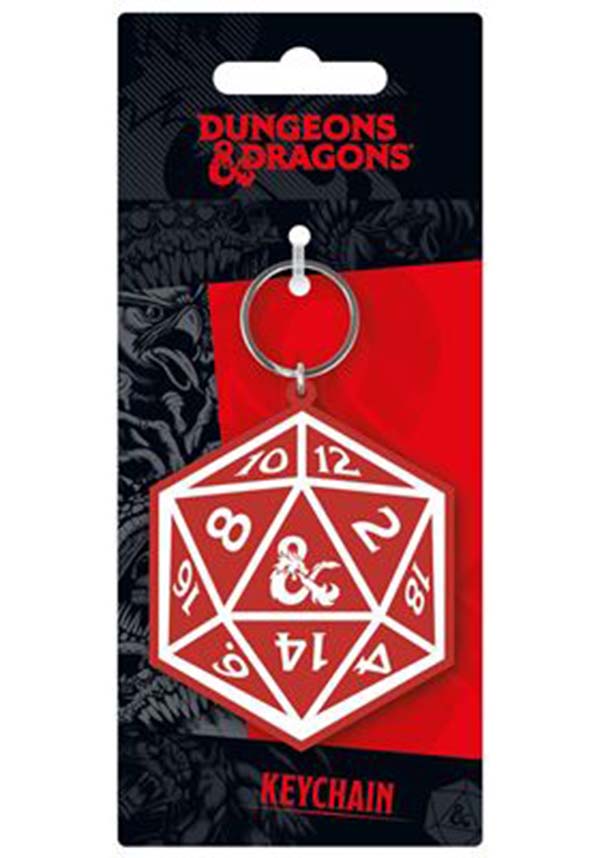 Dungeons & Dragons: Dice | PVC KEYCHAIN