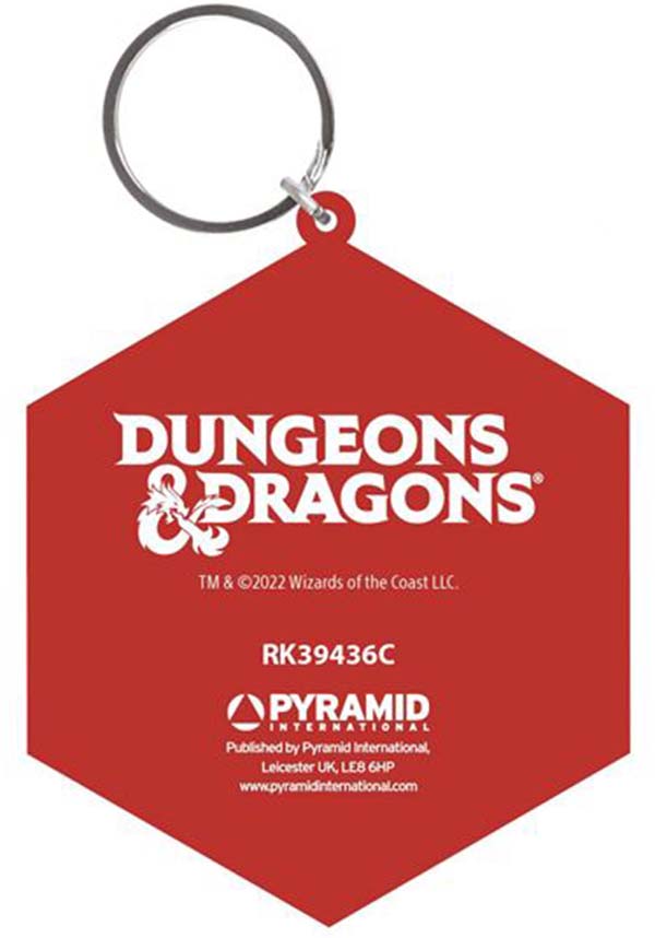 Dungeons &amp; Dragons: Dice | PVC KEYCHAIN