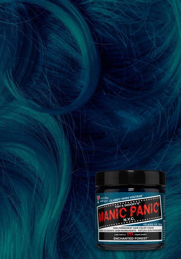 Enchanted Forest | CLASSIC COLOUR - Beserk - 420sale, all, clickfrenzy15-2023, cosmetics, cpgstinc, discountapp, dye, ebaymp, fp, goth, green, hair, hair colour, hair dye, hair green, labelvegan, manic panic, manic panic hair, mermaid, vegan