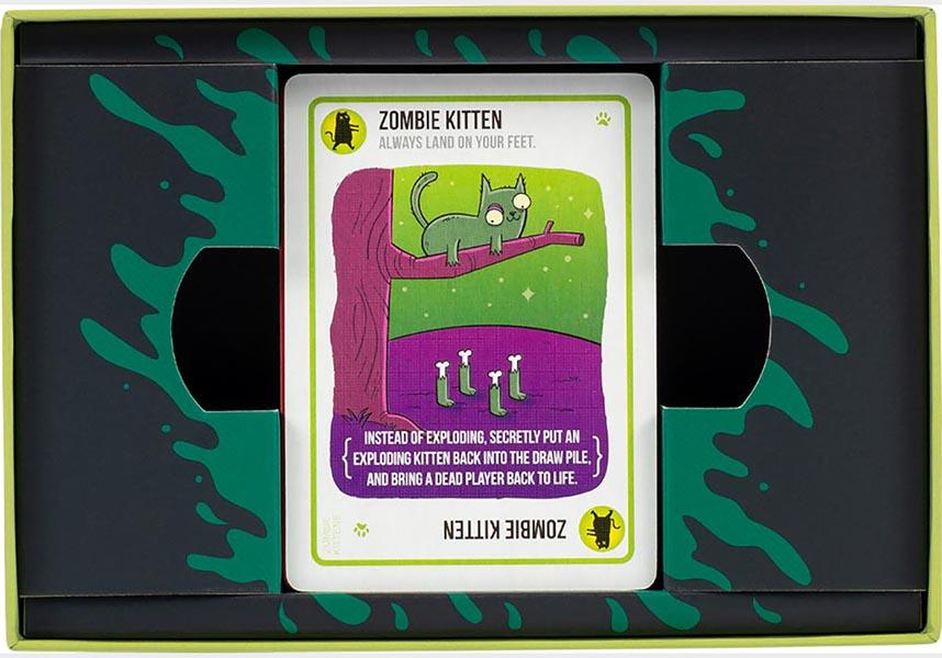 Toys, New Zombie Kittens Party Game Card Game By Exploding Kittens