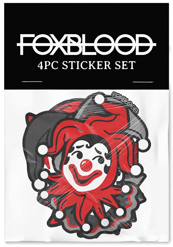 Clown Alley | STICKER SET [4pc]