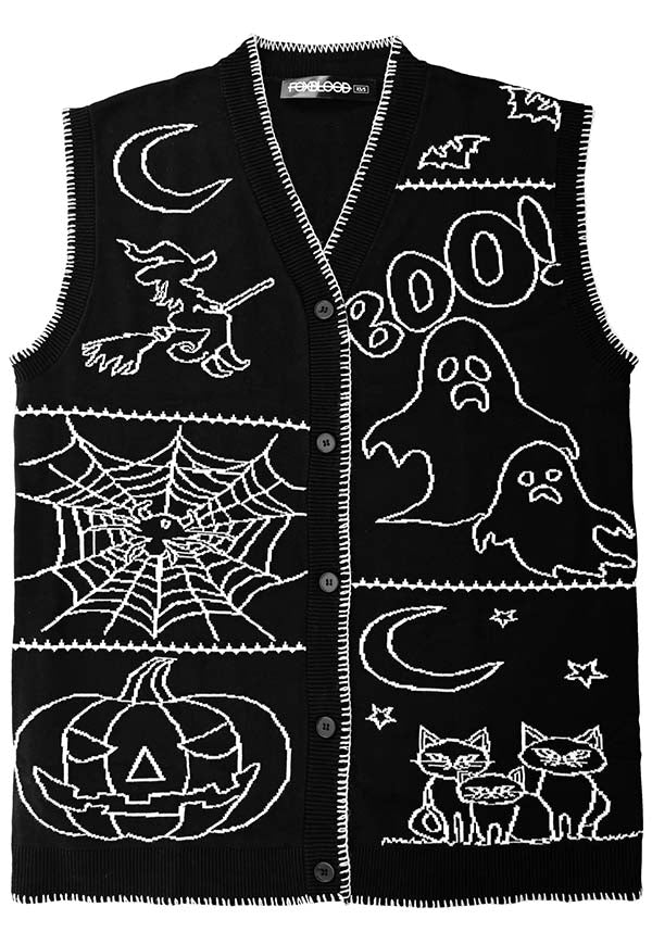 Halloween Night Patchwork | VEST