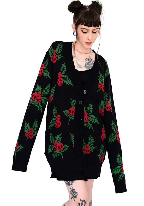 Haunted Holly | CARDIGAN**