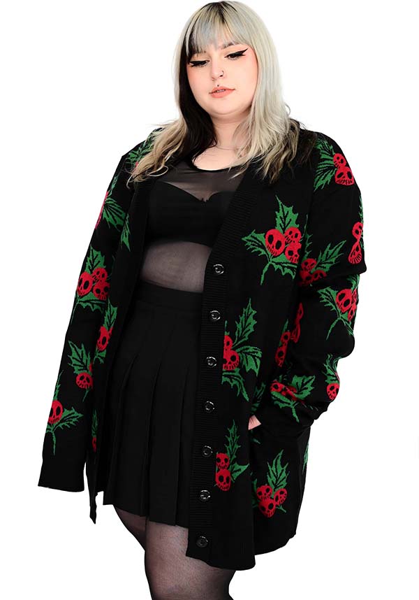 Haunted Holly | CARDIGAN**