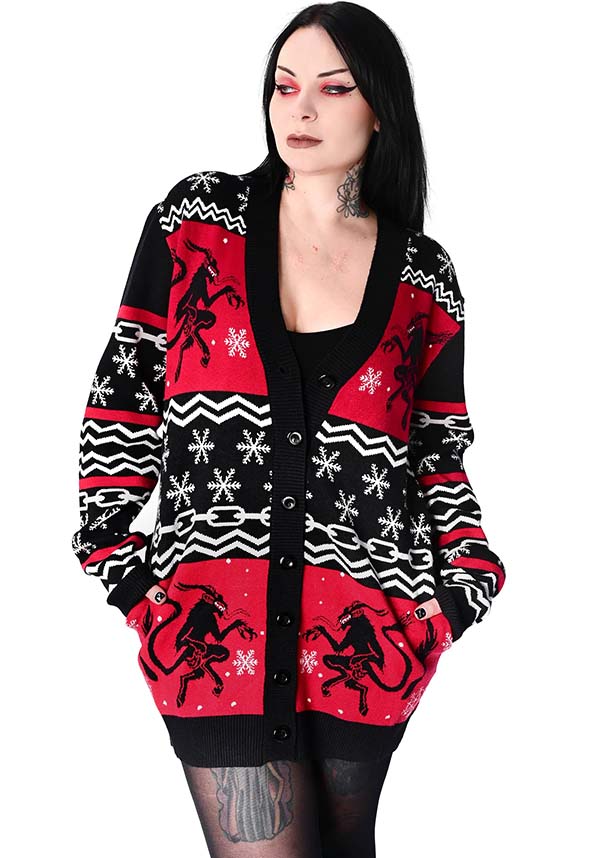 Krampus | CARDIGAN SWEATER