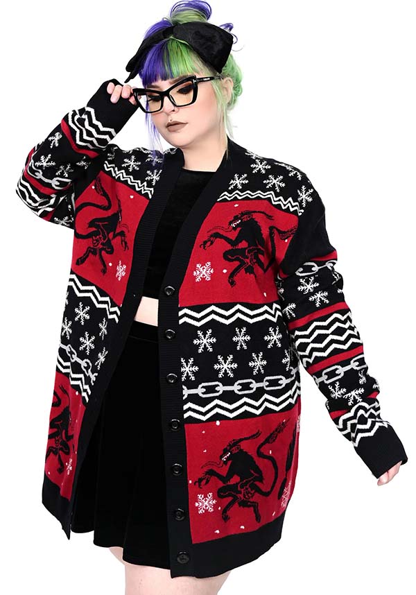 Krampus | CARDIGAN SWEATER