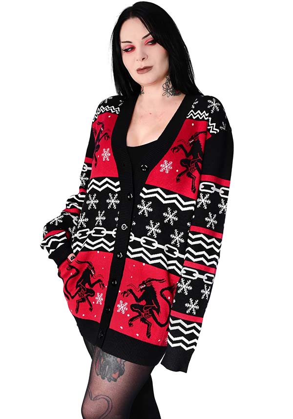 Krampus | CARDIGAN SWEATER