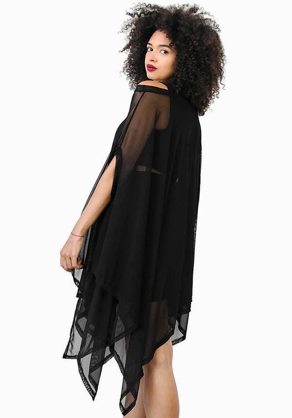 Mesh Rhiannon Flowing | OVERSIZED TUNIC TOP