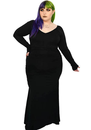 Foxblood - Morticia Maxi Dress - Buy Online Australia