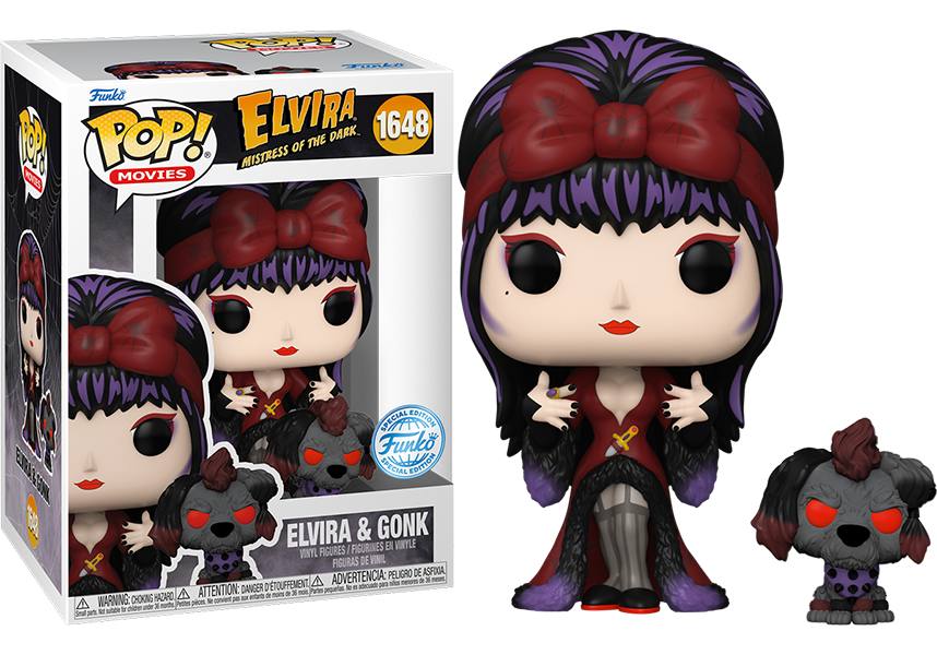 Elvira &amp; Gonk Moonlight | POP! VINYL [RS]