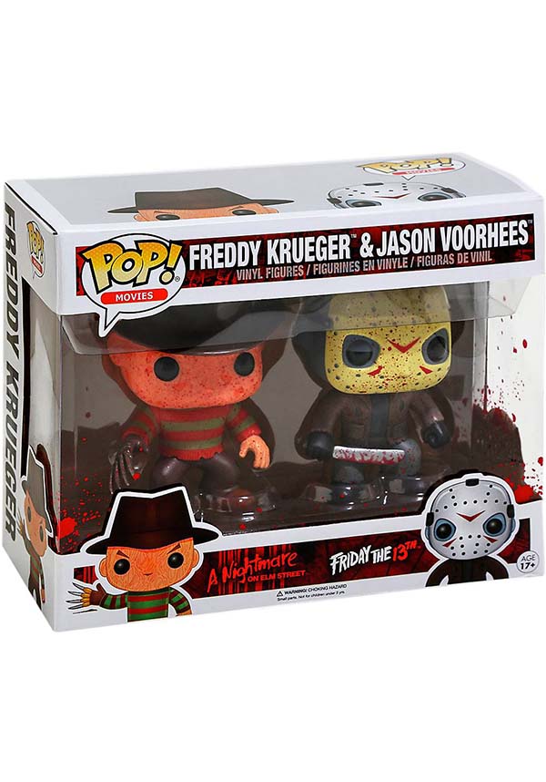 Freddy &amp; Jason Bloody | POP! VINYL [RS]