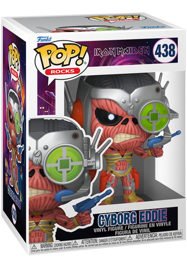 Iron Maiden: Cyborg Eddie | POP! VINYL