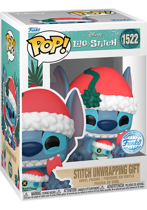 Lilo & Stitch: Stitch w/Present | POP! VINYL [RS]