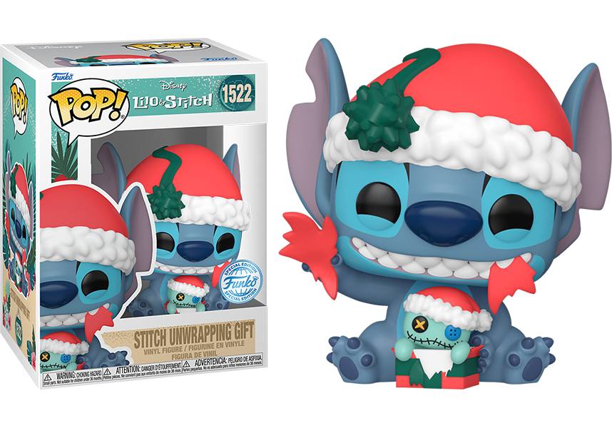 Lilo &amp; Stitch: Stitch w/Present | POP! VINYL [RS]