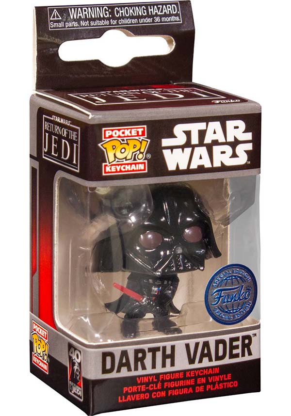 Star Wars: 40th Darth Vader | POP! KEYCHAIN [RS]