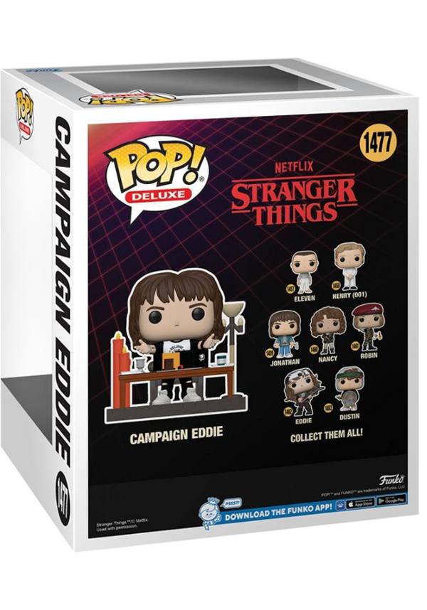 Funko - Stranger Things: D&D Campaign Eddie Deluxe Pop! Vinyl RS - Buy ...