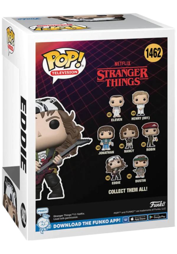 Stranger Things: Hunter Eddie With Guitar Metallic | POP! VINYL [RS]