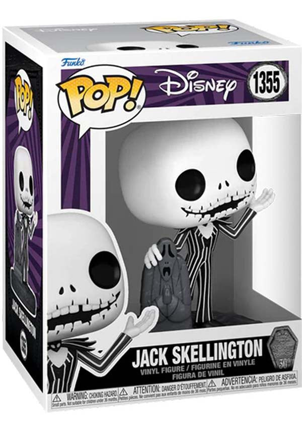 Funko - The Nightmare Before Christmas: Jack With Gravestone 30th ...