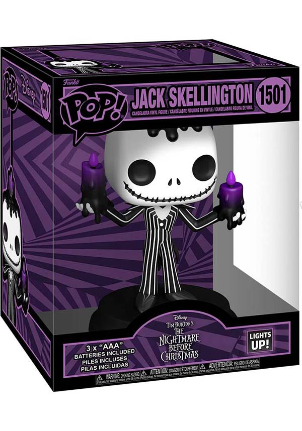 NBC: Jack Skellington (Lights Up) 6" | POP! VINYL