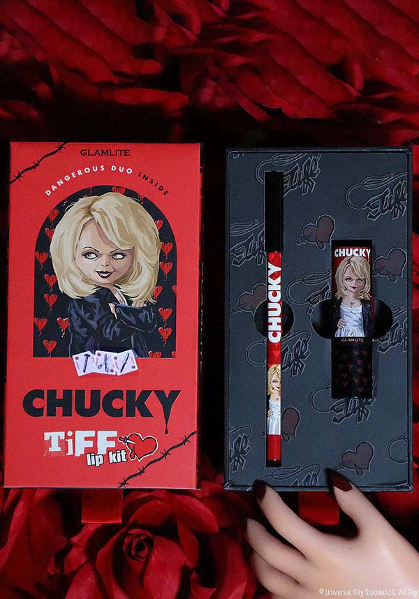 Chucky x Glamlite | TIFF LIP KIT