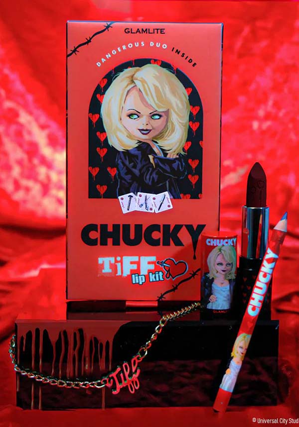 Chucky x Glamlite | TIFF LIP KIT