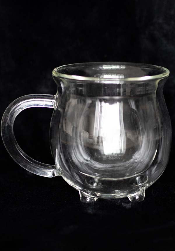 Clear Double Walled Glass | CAULDRON MUG